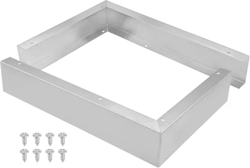 Miniatura 7 de Kit Universal de Molduras para Microondas - Kit de Relleno de Microondas de Metal Negro que se Adapta a la Mayoría de Microondas Empotrados - Llena