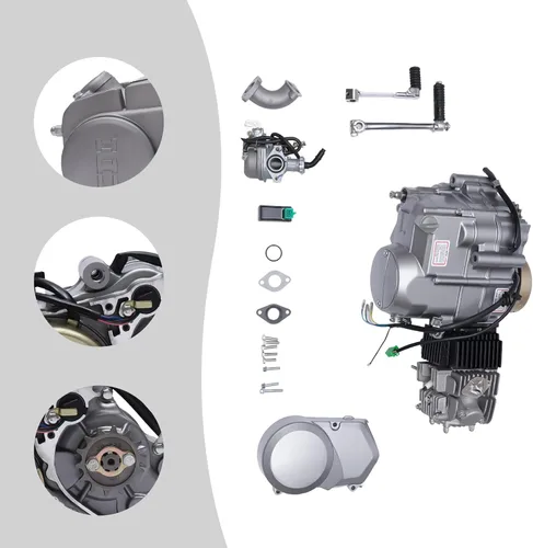 Miniatura 3 de Motor de motor de 4 tiempos de 125 CC con motor refrigerado por aire, motor de embrague manual, motor de motocicleta para Honda CRF50 CRF70 Pit Dirt