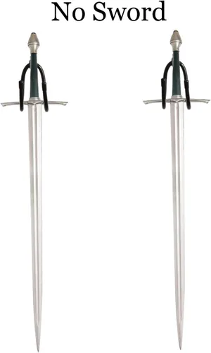 Miniatura 3 de Kesywale - Soporte ajustable de pared para espadas, daga, hacha, hoja de llave y más, pantalla vertical u horizontal