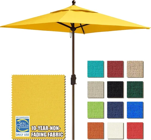 Miniatura 70 de EliteShade USA Sombrilla de Mercado de 9 Pies con Garantía de 10 Años Sin Decoloración, Sombrilla de Patio, Sombrilla de Mesa para Exteriores