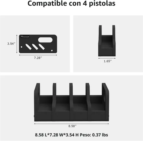 Miniatura 6 de Caja de seguridad Bonsaii con soporte y estante removible, gabinete de seguridad de acero de 1.2 pies cúbicos con cerradura de teclado digital