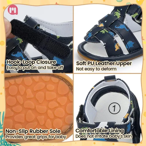 Miniatura 5 de Save Beautiful - Sandalias de verano para bebé, niños, una suela suave y antideslizante. Zapatos para los primeros pasos