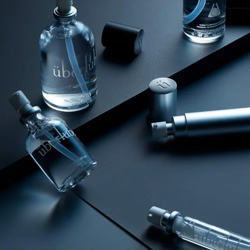 Miniatura 5 de Uberlube Lubricante de silicona - Plata para viajes Lubricante de silicona sin perfume para lubricación personal: Lubricante de sexo líquido seguro