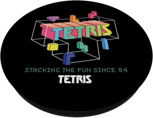 Miniatura 2 de Tetris Apilando la diversión desde los años 84 PopSockets intercambiables PopGrip