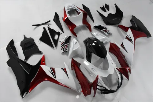 Miniatura 2 de Juego de carenado de plástico blanco y rojo para Suzuki GSXR 600/750 2011-2020 GSXR 600/750 ABS carrocería de repuesto GSX-R 600 750 Y063