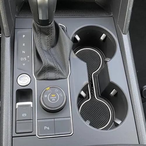 Miniatura 9 de Auovo Portavasos para puerta para Volkswagen VW Atlas Accesorios 2023 2022-2018 Interior personalizado para consola de automóvil, portavasos de Negro