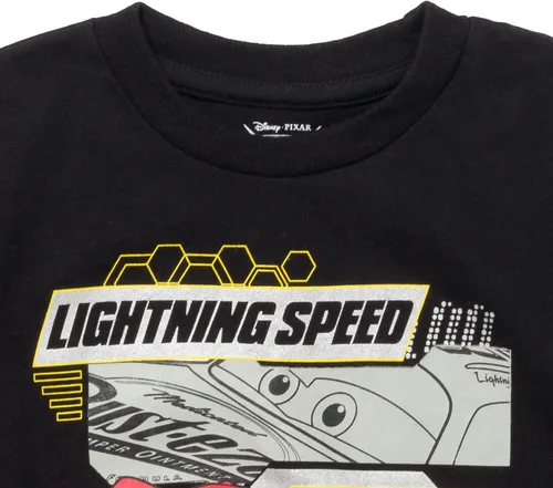 Miniatura 7 de Disney Toy Story Cars - Paquete de 2 camisetas de manga larga con diseño de Mickey Mouse, tamaño infantil a niño grande (12 meses - 18-20)