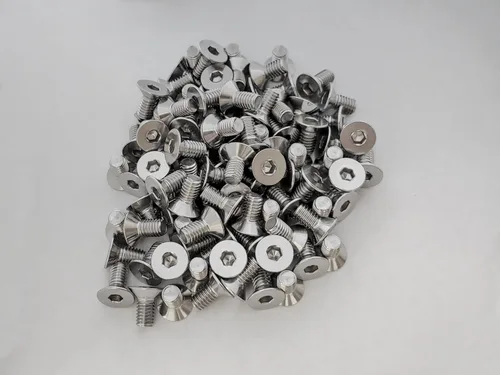 Miniatura 5 de Tornillos Phillips M1.6 x 4 mm avellanados de cabeza plana NACX, A2-70, tono plateado, acero inoxidable 304, 100