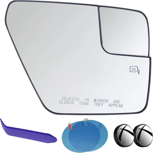 Miniatura 6 de EAP Espejo lateral del conductor compatible con Ford F150 2021-2026, F150 Lightning 2022-2026, calentado sin atenuación automática ML3Z17K707K