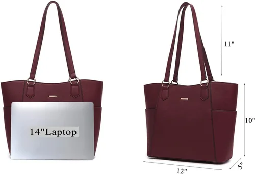 Miniatura 4 de Bolsos de mano para mujer, juego de bolso y cartera, bolsas de hombro grandes, bolsos cruzados, carteras