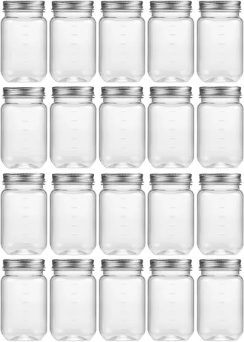 Miniatura 19 de Novelinks - Recipientes de plástico transparente (16 onzas)