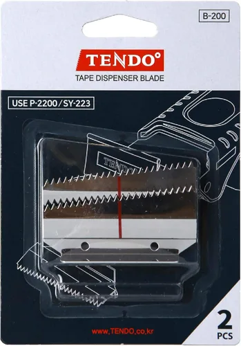 Miniatura 4 de Cuchilla de repuesto para dispensador de cinta TENDO° compatible con P-1200 y SY-123