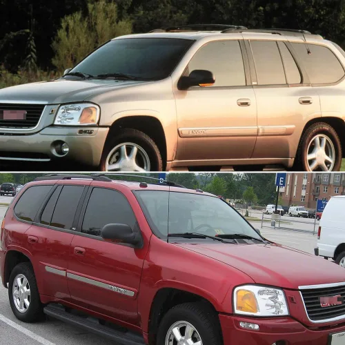 Miniatura 5 de Para Buick Rainier 2004-2007, Chevrolet Trailblazer GMC Envoy 2002-2009 y Oldsmobile Bravada 2002-2004 Lente ámbar Espejo lateral Luces