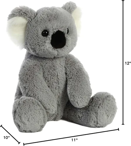 Miniatura 5 de Aurora Peluche de koala tierno, comodidad acogedora, acurrucamientos sin fin, color gris, 14 pulgadas
