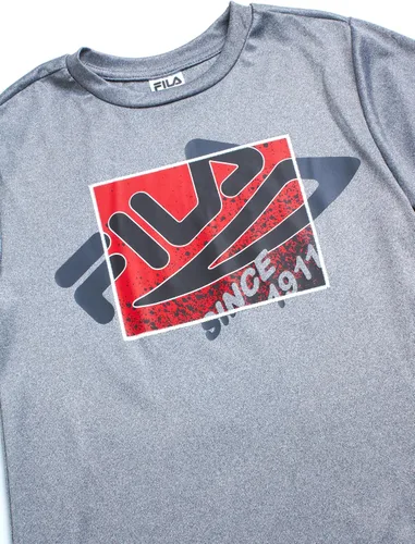 Miniatura 4 de Fila Conjunto deportivo deportivo para niños, sudadera de tricot de 3 piezas, pantalones deportivos, camisa, ropa deportiva para niños (4-16)