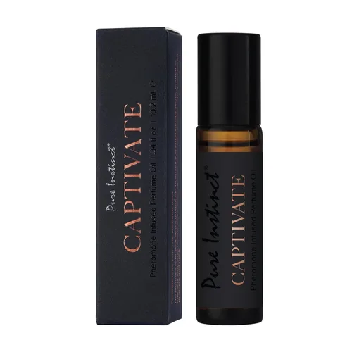 Miniatura 2 de Pure Instinct CAPTIVATE The Original - Perfume de aceite esencial con infusión de feromonas, colección para hombre, listo para la TSA