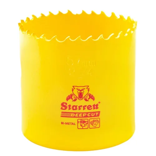 Miniatura 46 de Starrett DCH0136-G - Sierra perforadora bimetálica de corte profundo con dientes HSS resistentes a la abrasión - Ideal para cortar metal, acero