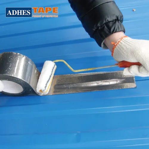 Miniatura 6 de Cinta de aluminio de grado premium ADHES, 2 pulgadas x 210 pies (70 yardas), cinta resistente al calor de 80°C a 100°C, cinta adhesiva