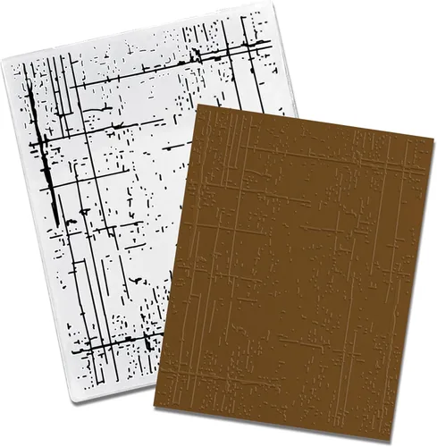 Miniatura 3 de Threetols Carpeta de relieve con impresiones texturizadas en 3D, carpeta de relieve de fondo de puntos para hacer tarjetas, marco de línea, álbum