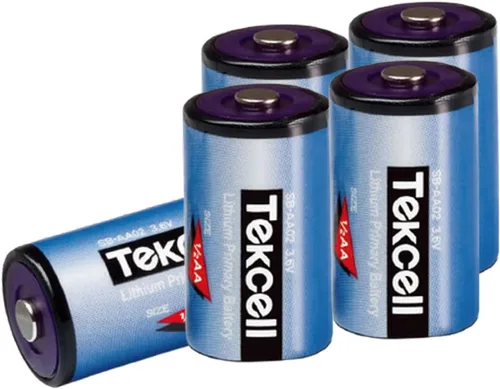 Miniatura 6 de Paquete de 2 baterías de litio SB-AA02 1/2 AA 3.6v 1200mah para ADT LS14250 PLC batería