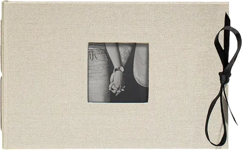 Miniatura 11 de Álbum de fotos pequeño Kolo Noci de 4x6, con capacidad para 24 fotos, ideal para bodas y libros de bebé, dorado