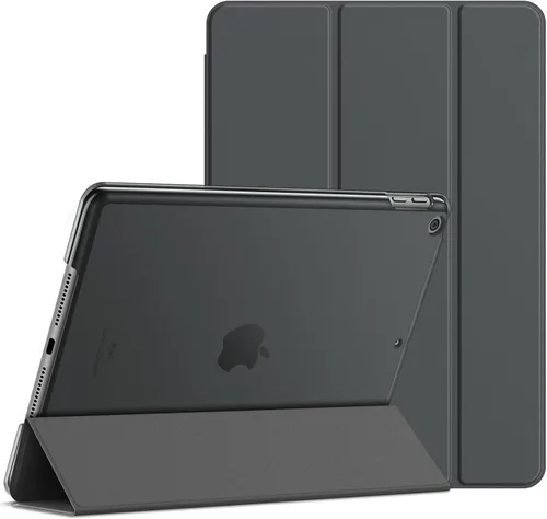 Miniatura 13 de JETech - Funda para iPad (9.7 pulgadas/24.64 cm, modelo 2018/2017, 6ª/5ª generación), funda inteligente con activación/suspención automática (Beige)
