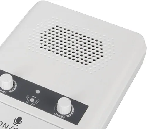 Miniatura 8 de Sistema de intercomunicación de altavoz de ventana, micrófono de intercomunicación sensible antiinterferencias de doble manera hablar a través