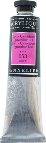 Miniatura 54 de Sennelier Acrílico para artistas extrafinos, 2.0 fl oz, luz verde cromo S3