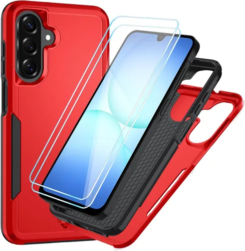 Miniatura 55 de Funda para Samsung Galaxy A15 5G con protector de pantalla HD [protección contra caídas de grado militar] Protección de cuerpo completo resistente a