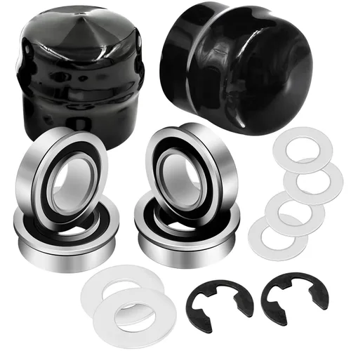 Miniatura 8 de 9040H Kit de conversión de buje de rueda delantera a rodamiento compatible con Craftsman, Poulan, Husqvarna, Jonsered, Murray cortacésped compatible