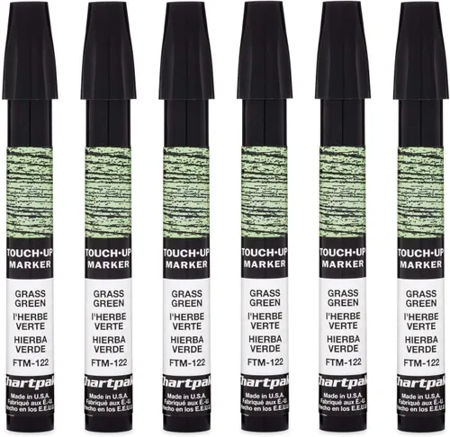 Miniatura 25 de AD Marker Chartpak - Marcadores de retoque de marco de madera, Tri-Nib, juego de 9 colores de veta de madera, 1 cada uno (FTM9)