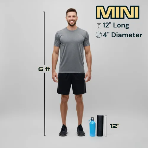 Miniatura 6 de Rodillo de Espuma Fitizen – Masaje Muscular, Rehabilitación para Dolor de Espalda Rígido, Fisioterapia de Tejido Profundo, Equipo de Ejercicio Firme