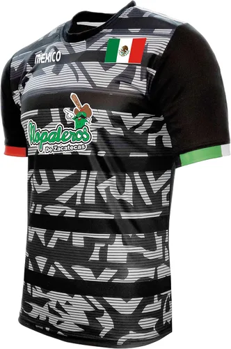 Miniatura 2 de Jersey México Nopaleros de Zacatecas 100% Poliéster NegroGris_Hecho en México