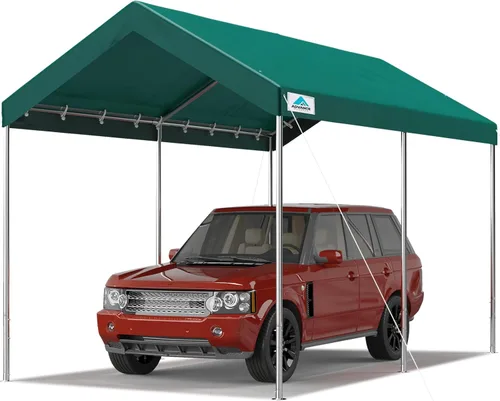 Advance Outdoor - Carpa de 10x15 pies, resistente, para auto, toldo portátil, garaje, tienda de campaña para fiestas, refugio para botes, altura