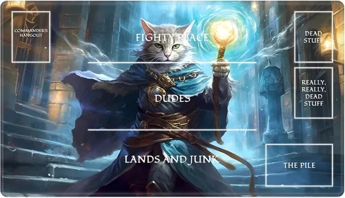 Miniatura 72 de Alfombra de juego con zonas para juego de cartas MTG, alfombras de juego de mesa, alfombras de juego de mesa de Magic, 61x35.5 cm, alfombra de juego