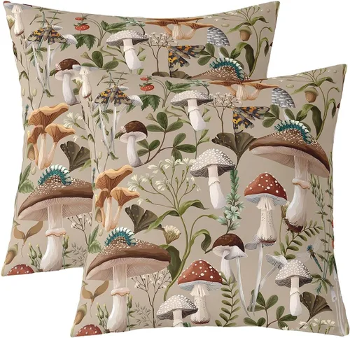 Miniatura 18 de Duck Hunting Throw Pillow Covers Set of 2 Army Camo Pillow Cover for Kids Girls Boys Green Brown Camouflage Square Cushion Case 16"x 16" Rustic