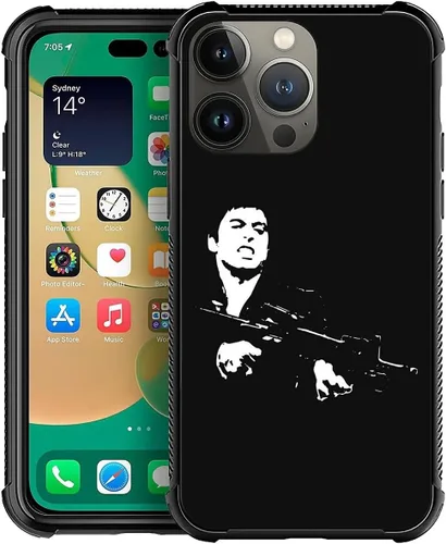 Miniatura 103 de Compatible con funda para iPhone 6 Plus/6s Plus,Bite Your Teeth Diseño de patrón asombroso, funda trasera dura de PC anti-arañazos y a prueba