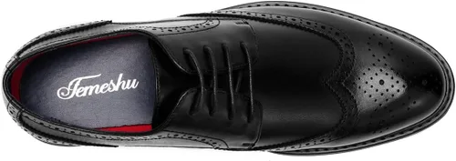 Miniatura 5 de Temeshu Zapatos de vestir para hombre, zapatos Oxford casuales, zapatos formales de negocios