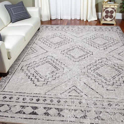 Miniatura 36 de ILANGO Alfombras de Área de Yute para Exteriores, Alfombras Tejidas Lavables para Patio 5'x7', Alfombras Naturales de Estilo Rústico para Áreas