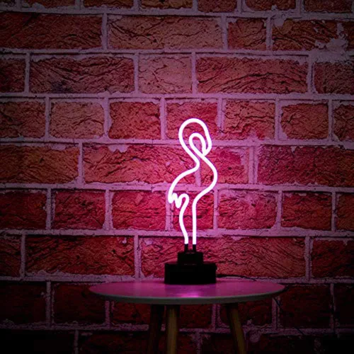 Miniatura 9 de Escultura de luz de neón de tubo de vidrio real de 12 V, letrero de neón de hongo para escritorio, decoración de pared hecha a mano, arte de pared