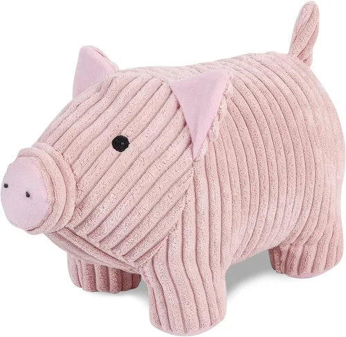 Miniatura 20 de Lindo Tope Decorativo para Puerta para Piso de Casa y Oficina, Topes de Puerta de Tela con Animales Ponderados, Protectores de Pared Pesados, Gato