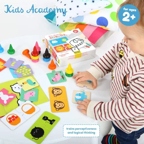 Miniatura 5 de Banana Panda – KIDS ACADEMY BUNDLE – Juego completo de 6 cajas incluye 12 libros de actividades y 70 rompecabezas educativos para enseñar