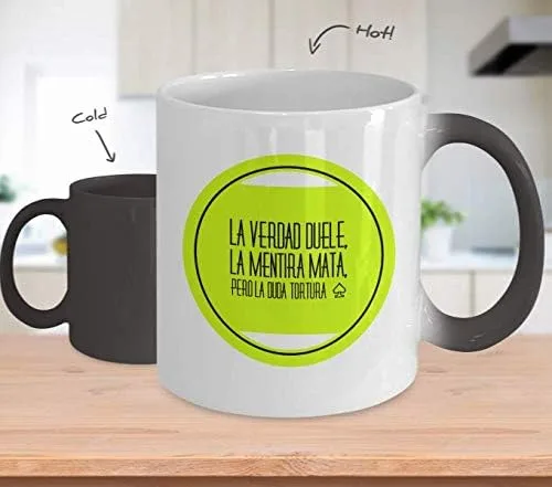 Miniatura 2 de Taza Cafe Vivimos Vaso, taza de café divertidas, tazas personalizadas, taza de café inspiradoras, taza con mensajes positivos.