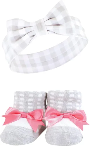 Miniatura 5 de Hudson Baby Diadema y calcetines para niña