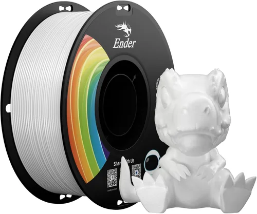 Miniatura 43 de Creality Filamento PLA+ Negro 1.75mm, filamento para impresora 3D de alta resistencia y sin enredos, embalaje al vacío, filamento para impresión 3D