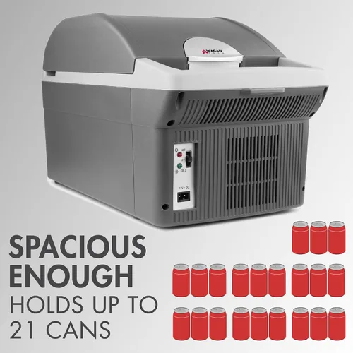 Miniatura 3 de Wagan Enfriador eléctrico y Warme 14 litros refrigerador termoeléctrico portátil de 12 V CC, cable de alimentación para el hogar de 110 V CA