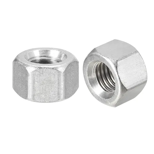 Miniatura 21 de uxcell Tuercas de acoplamiento M8 x 1.25 de paso de 1.181 in de longitud, 2 tuercas de acoplamiento de varilla hexagonal métrica de acero inoxidable