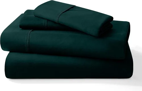 Miniatura 12 de Juego de sábanas puro de 100% algodón orgánico certificado de 1000 hilos, juego de ropa de cama de 4 piezas, bolsillo extra profundo de 24 pulgadas