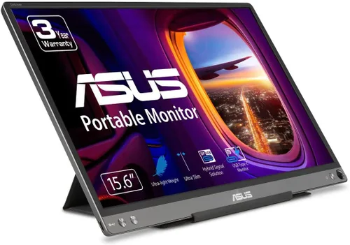 ASUS ZenScreen Monitor USB portátil de 15.6 pulgadas 1080P (MB16ACE) - Full HD (1920 x 1080), IPS, USB tipo C, cuidado de los ojos, superficie