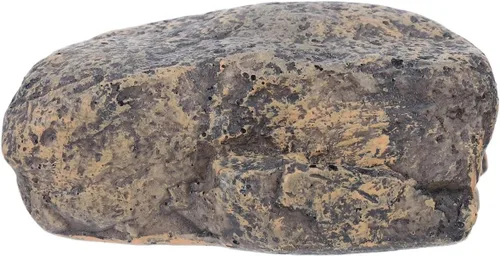Holibanna Ocultador de llaves de roca falsa seguro para jardín al aire libre – Piedra falsa – Parece piedra real – Oculta una llave exterior en roca